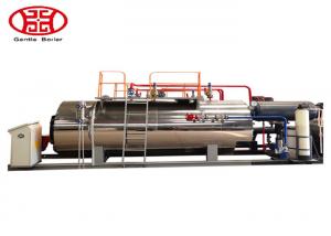 Quality 1 T/H Industrial Fire Tube Natural Gas Boiler , Diesel Oil Dual Fuel Fired Steam Boiler wholesale