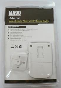 Quality 130 Decibel Siren Wireless PIR Motion Sensor Alarms With One Remote Control wholesale