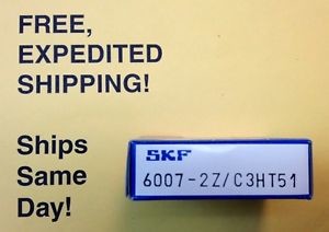 Quality SKF 6007-2Z/C3HT51 (6007 2ZJEM) Ball Bearing; FREE Same Day Expedited Shipping!       ball bearing	     6203 bearing wholesale