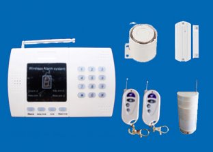 Quality Economic wireless alarms system with 9 zone and LED display CX-20A wholesale