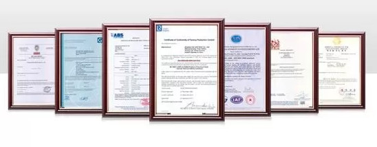 Wuxi siyoute steel co.,ltd Certifications