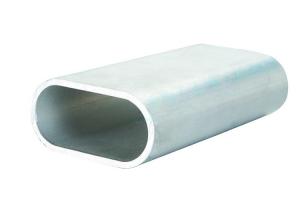 Quality 6061 Flat Sided Oval Aluminum Tubing Intake Seamless For Aerospace Military wholesale
