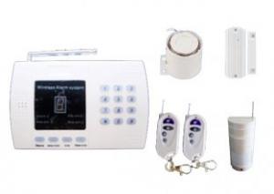 Quality Wired and wireless alarms system with 4 wired zone and 9 wireless zone CX-20B wholesale