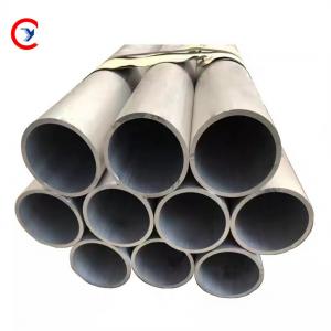 Quality Extruded ASTM 5052 Anodized Aluminum Tube Round Nature Silver wholesale