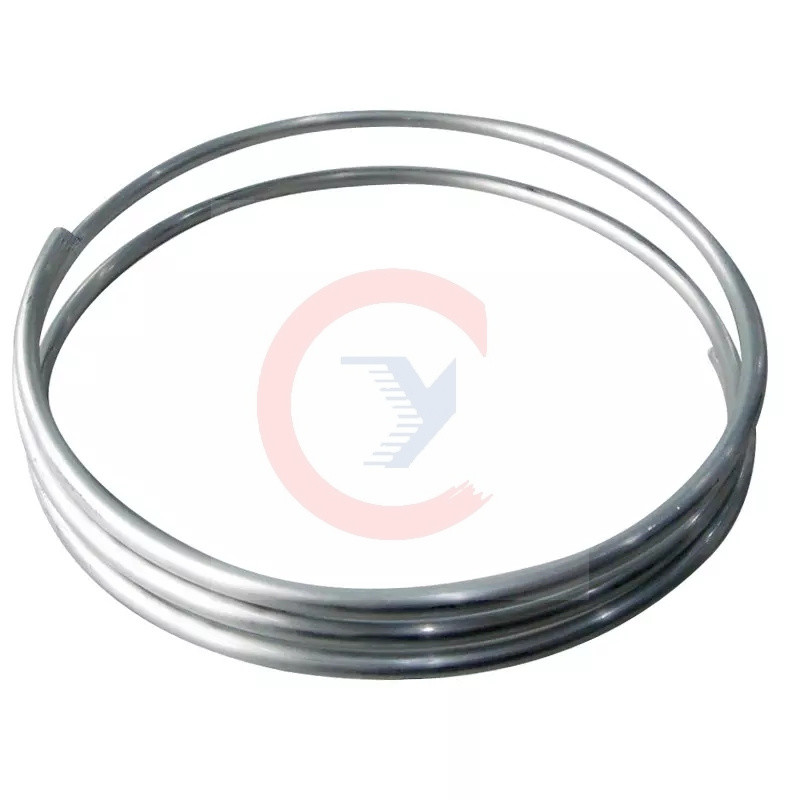Quality Silver Aluminium Tube Coil 1060-O Seamless On Refrigeration Equipment wholesale