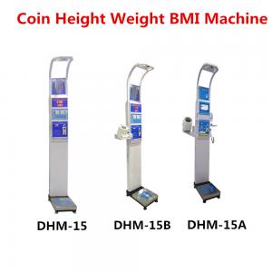 Quality Coin Operated Body Weight Height Scale , Professional Medical Grade Weight Scale wholesale