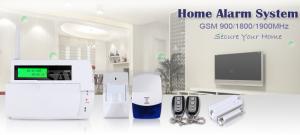 Quality LCD Display Touch Keypad GSM SMS Home Alarm System with 30 wireless zone wholesale