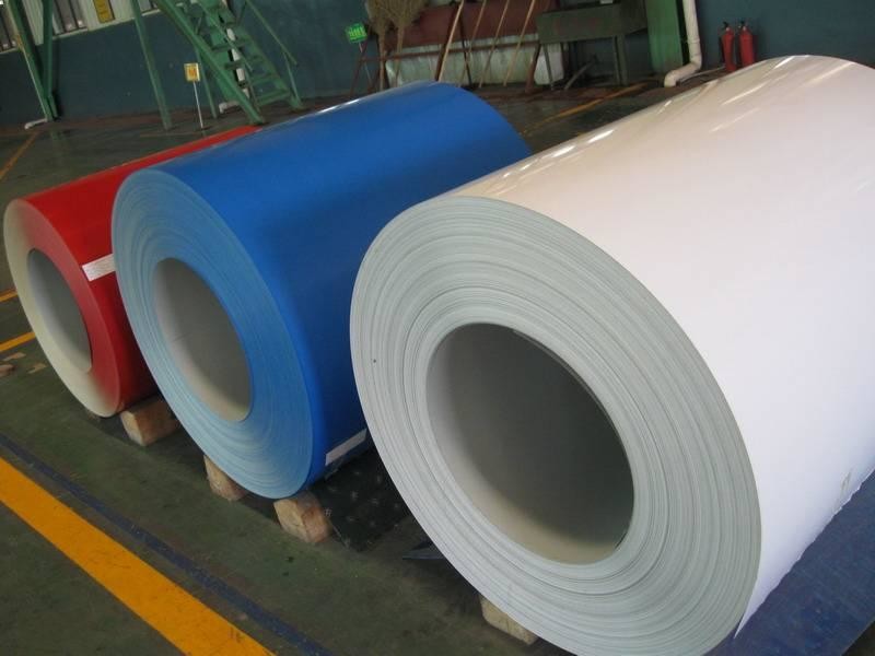 Quality Prepainted Galvanized Colour Coated Sheet Coil 24 Inch Aluminum Flashing Roll White wholesale