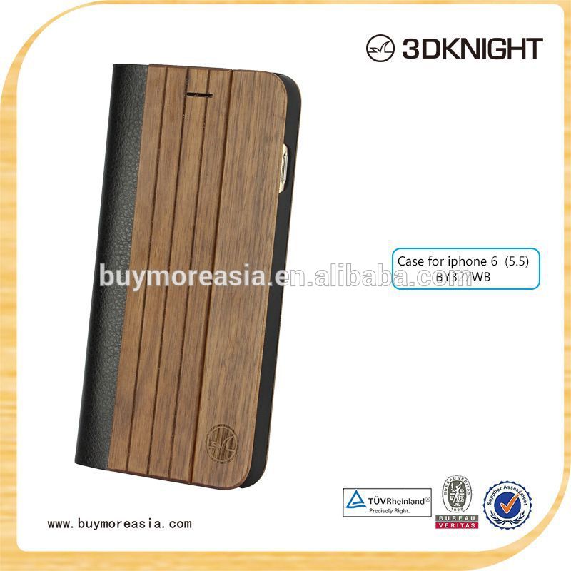 Buy cheap Wholesales wood wallet case for iphone 6 ,for iphone 6 plus wood wallet case from wholesalers