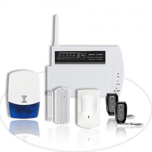 Quality Easy Handle Auto Dialer GSM PSTN LED Wireless House Burglar Alarm System wholesale