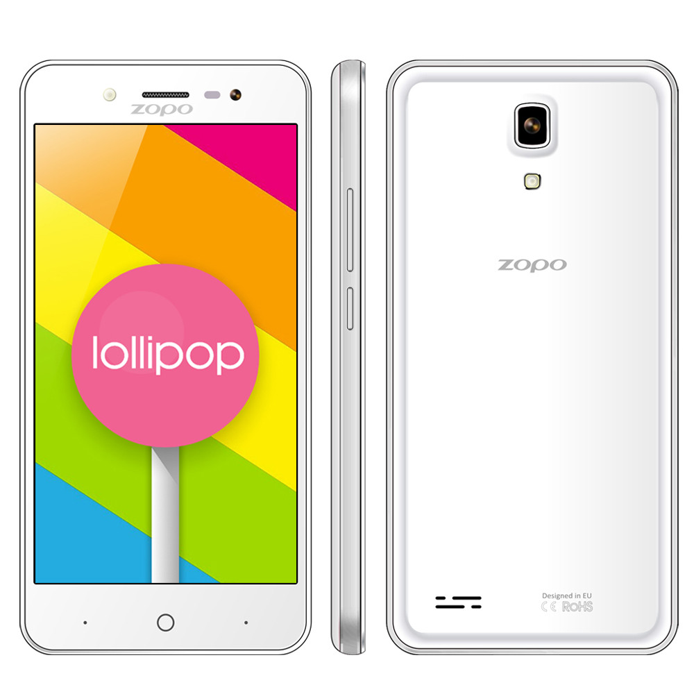 Quality ZOPO ZP330 4G LTE Mobile Phones 4.5inch 854*480 1GB RAM 8GB ROM Android 5.1 Smartphone wholesale