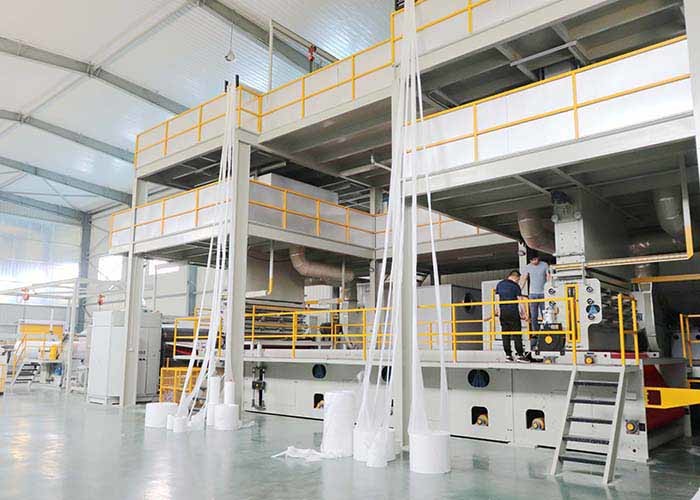 China SSS PP Spunbonded Automatic Non Woven Machine Flexible on sale