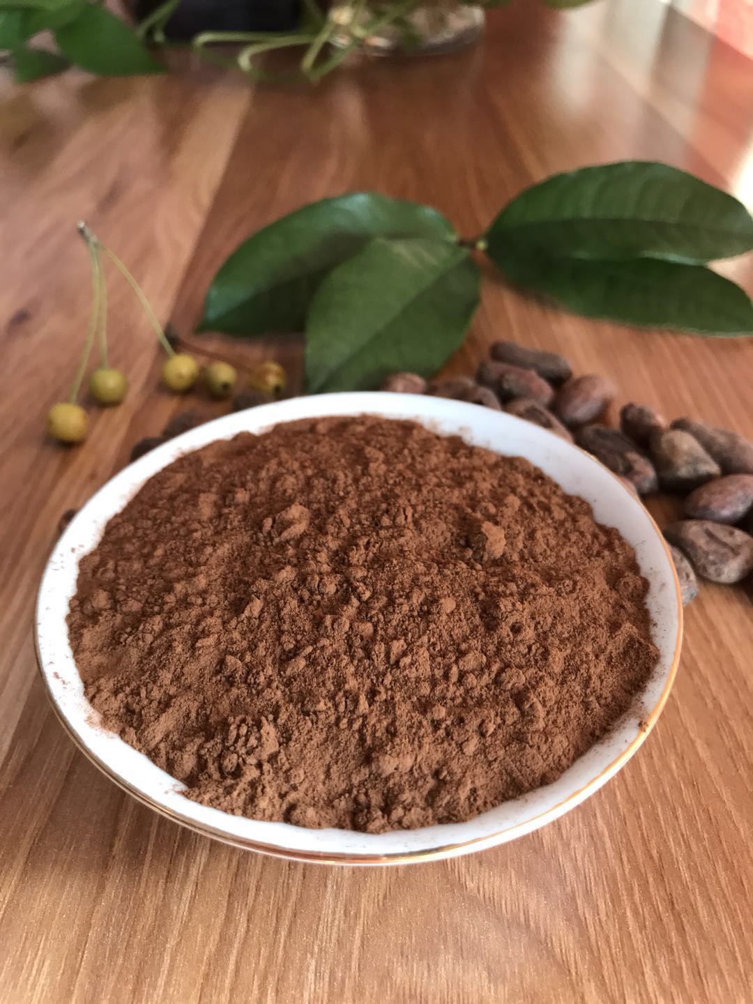 Quality Fine Organic Alkalized Brown Cocoa Powder Negative Pathogenic Bacteria wholesale