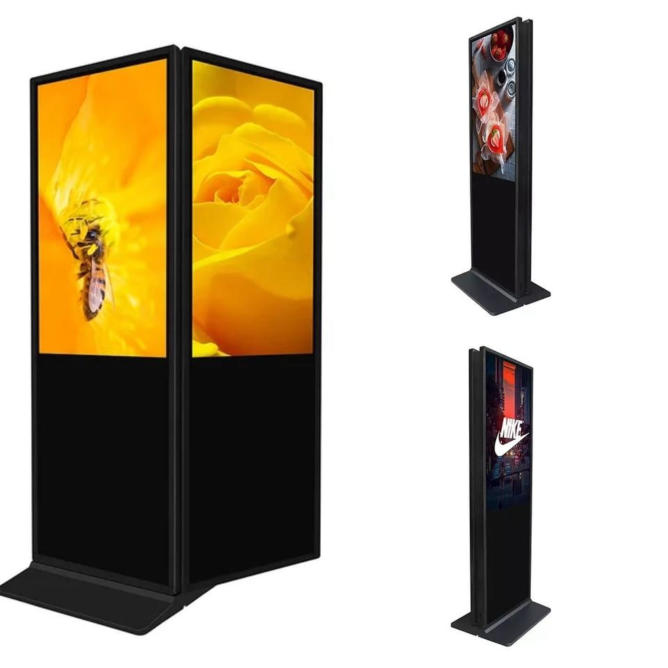 Quality 400cd/m2 43inch Free Standing Digital Signage 1920x1080 wholesale