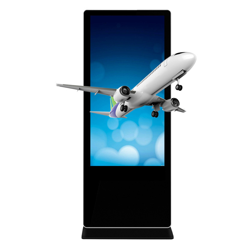 Quality Vertical Type Free Standing Digital Signage With 43 Inch Glasses Free 3D Screen wholesale