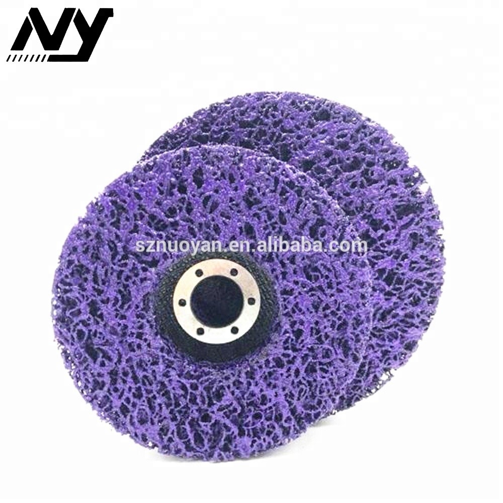 Quality 3m 7 Inch Paint And Rust Removal Stripping Disc 80 Grit 120 Grit Non Woven Nylon Webbing wholesale