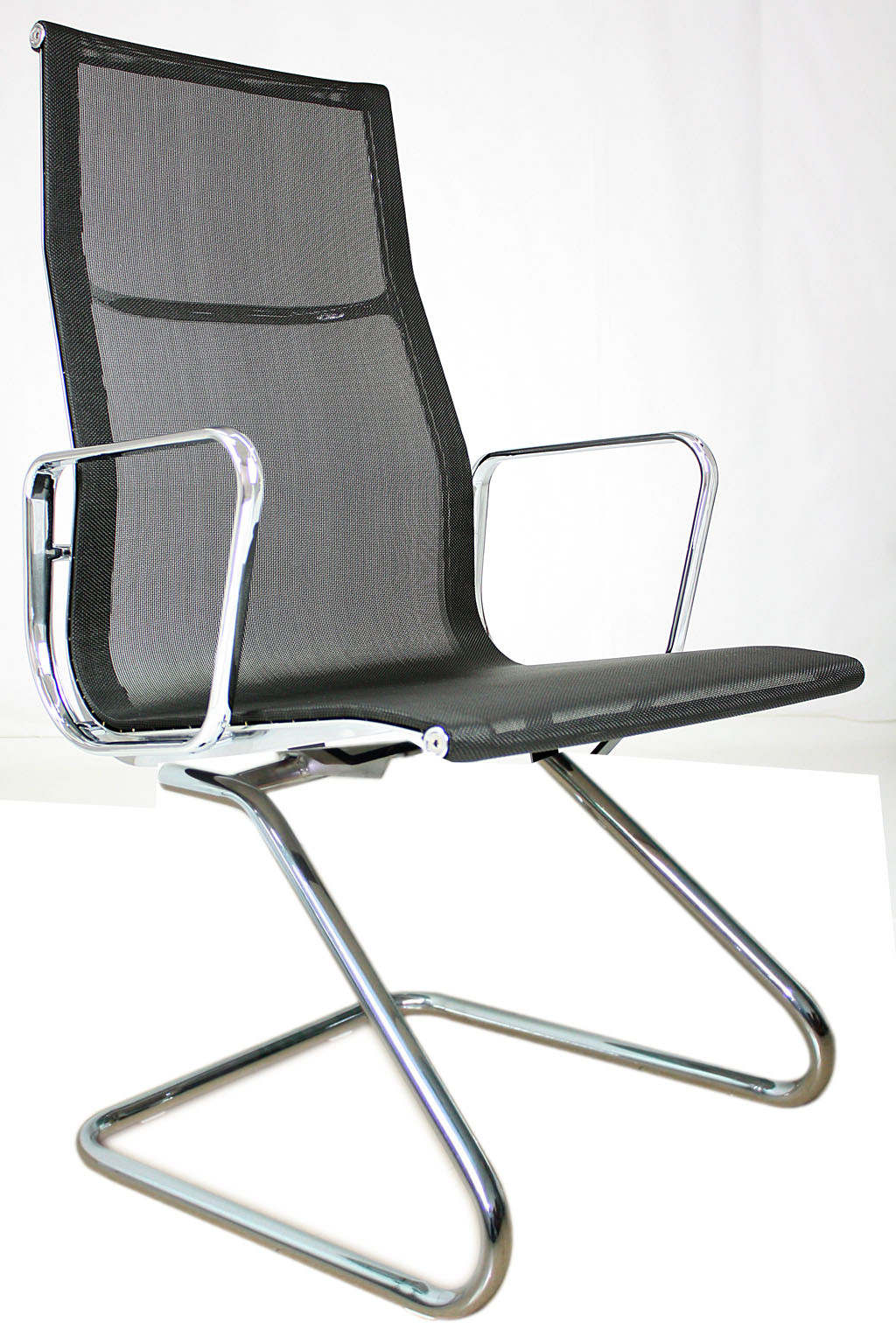 Quality Superior High Back Mesh Office Chair Vintage Style Without Swivel Mechanism wholesale