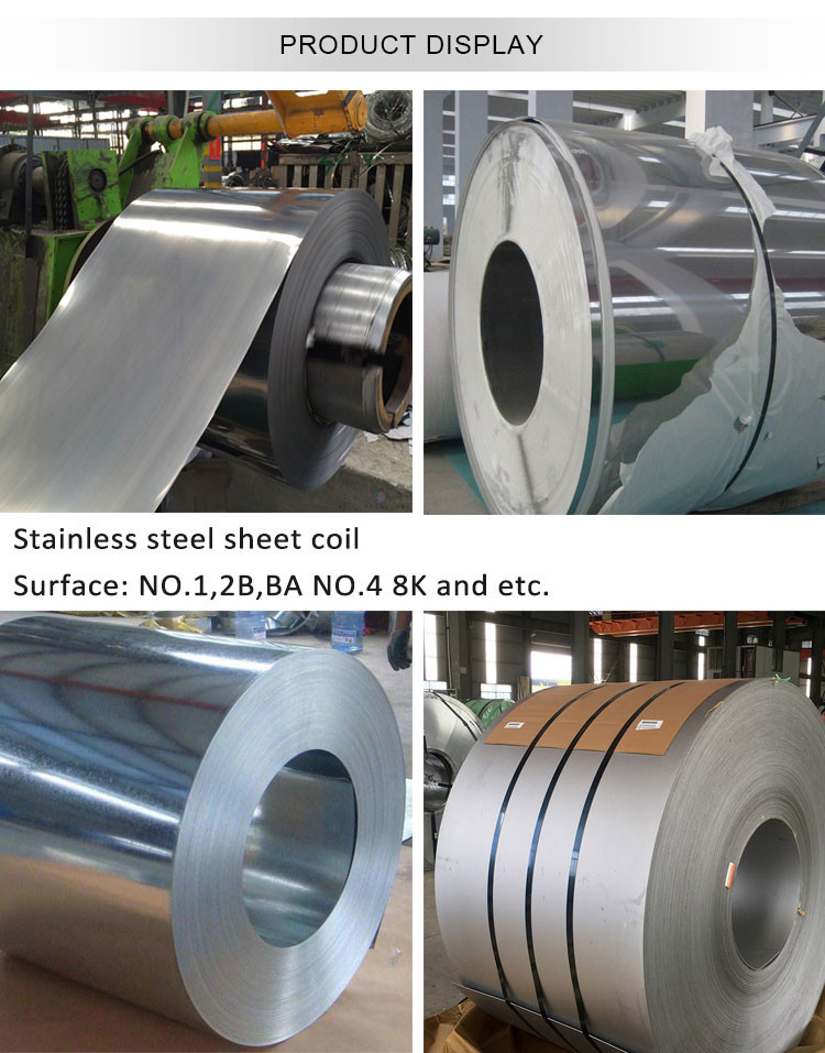 Quality 5mm 304 2b Stainless Steel Coil  Hot Rolled 3~100mm SUS Plate wholesale
