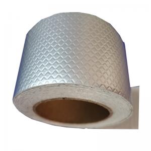 Buy cheap Aluminum Foil Surface Butyl Rubber Waterproof Membrane Butyl Rubber Flashing Tape from wholesalers
