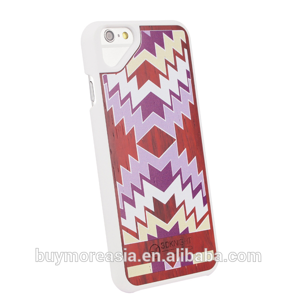 Quality Wooden with pattern fashionable Phone Case For Apple Iphone 6 plus wholesale