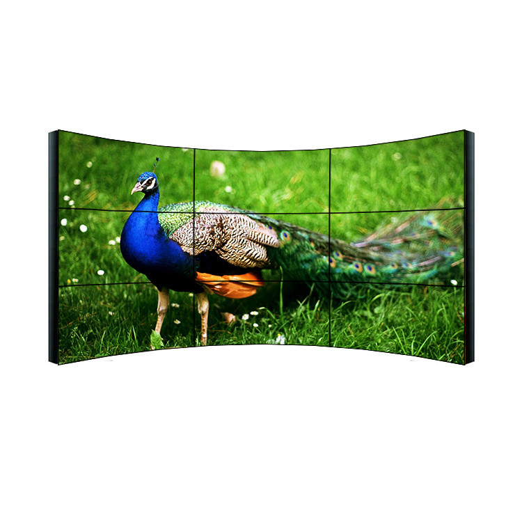 Quality 3x3 Full Hd Lcd Display , Ultra Narrow Bezel Curved 4k Video Wall Display wholesale