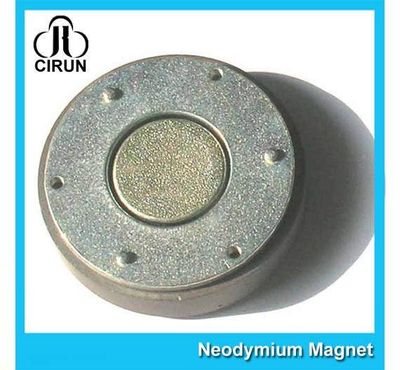 Quality Small Thin Custom Neodymium Magnets , Strong Round Flat Ndfeb Magnet wholesale