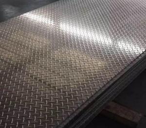 Quality 1000mm Aluminum Checkered Plate Cold Rolled 2B Finish ASTM Aluminum Diamond Plate Sheets wholesale