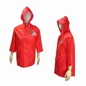 Quality Promotional PVC Raincoat/Rainwear, Customized Logos are Welcome  wholesale