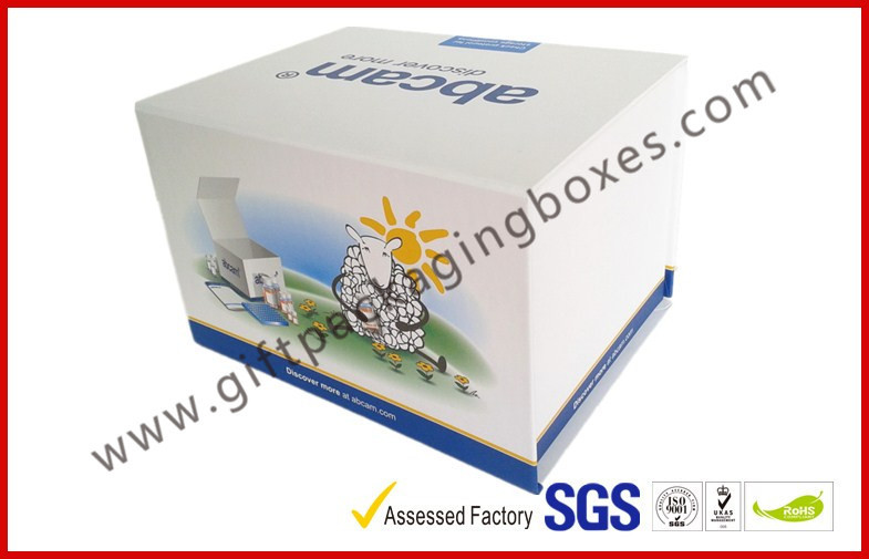 Quality Fashion Coated Paper Board Box, Rectangle Printed Rigid Gift Boxes For With Custom Logo wholesale