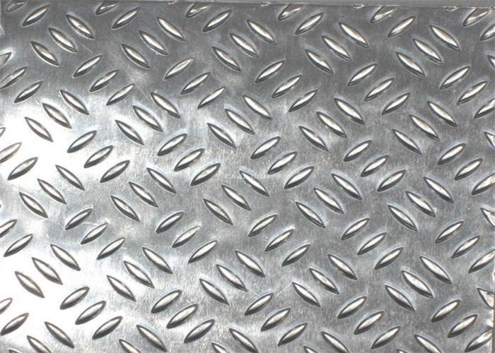 Quality 5052 5754 Embossed Aluminium Diamond Sheet 1060 3003 Tread Checker Plate wholesale