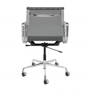 Quality Durable Aluminum Group Management Chair / Executive Office Computer Chair In Black Mesh wholesale