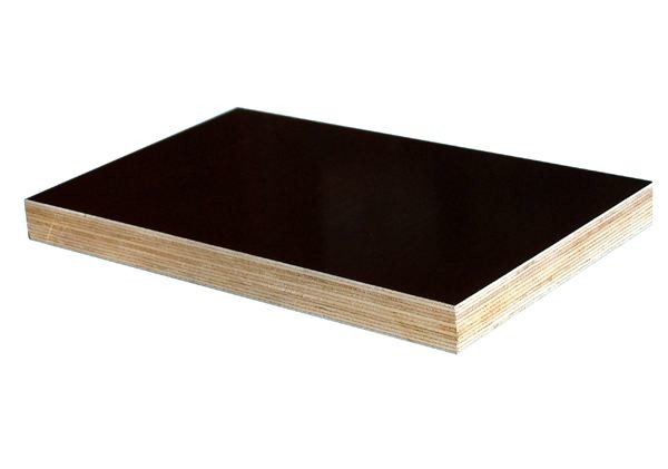 Quality Black Film Hardwood Core Plywood , High Grade Plywood 10 - 15 Reused Time wholesale