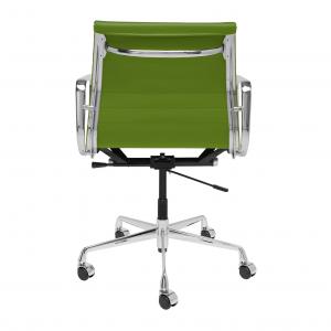 Quality Executive Ribbed Office Chair / Green Swivel Desk Chair Environmentally Friendly Material wholesale