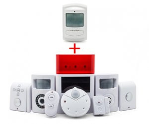 Quality Smart Wireless 3G GSM SMS Motion Sensor Alarm Integrated Security Systems with  Remind Siren wholesale