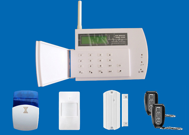 Quality House GSM PSTN alarm system with LCD Screen display and multiple languages wholesale
