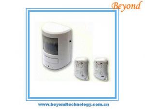 Quality 130 Decibel Siren Wireless PIR Motion Sensor Alarms With Two Remote Control wholesale