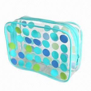 Quality Promotional Phthalate-free PVC Cosmetic/Toiletry Bag, Available in Various Printing Techniques  wholesale