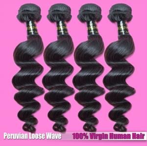 Quality Factory Wholesale Merchandise High Quality Peruvian/Brazilian Unprocessed Human Hair Loose Wave All Textures Available wholesale