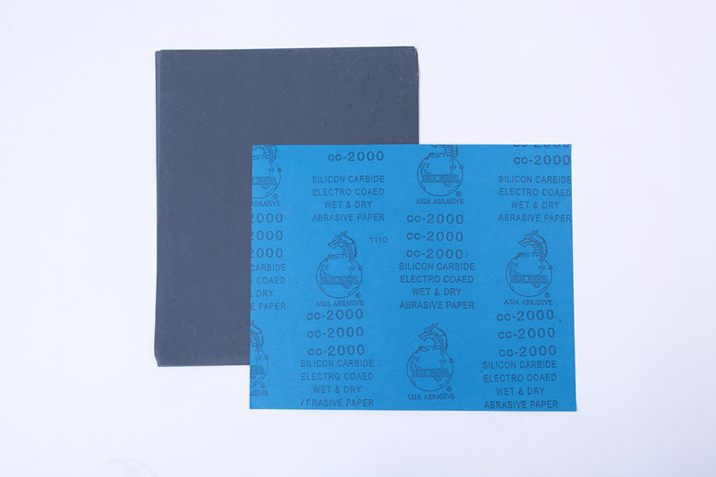 Quality Drywall  Wet And Dry Sandpaper , 2000 Grit 3000 Grit Silicon Carbide Sandpaper  Car Furniture Polishing wholesale