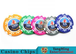Quality High Precision Casino Poker Chip Set / Poker Table Set For Gambling Games wholesale