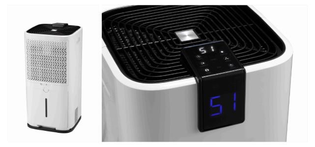 Quality ODM 110m3/H Small R290 Dehumidifier With Touch Panel wholesale