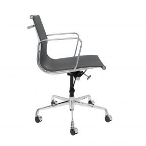 Quality Durable Aluminum Group Management Chair / Executive Office Computer Chair In Black Mesh wholesale