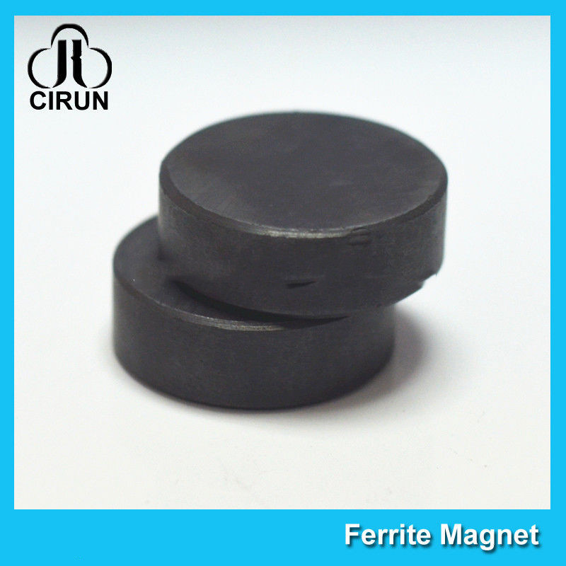 Quality Y30BH Disc Shape Ferrite Magnet , Round Disk Magnets Dia 18mm * 5mm wholesale
