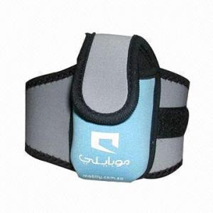 Quality Neoprene Mobile Phone Pouch/Bag, Available in Customized Designs wholesale