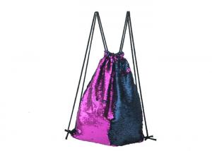 Quality Reversible Sequin Sling Backpack Bag Mermaid Colors Drawstring Drawstring Pocket wholesale