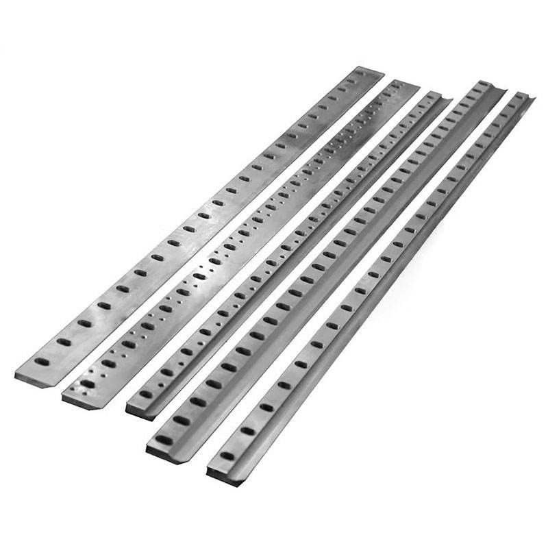 Quality Rectangle 1095 Carbon Steel Metal Shear Blades HRC58 - 62 Hardness wholesale