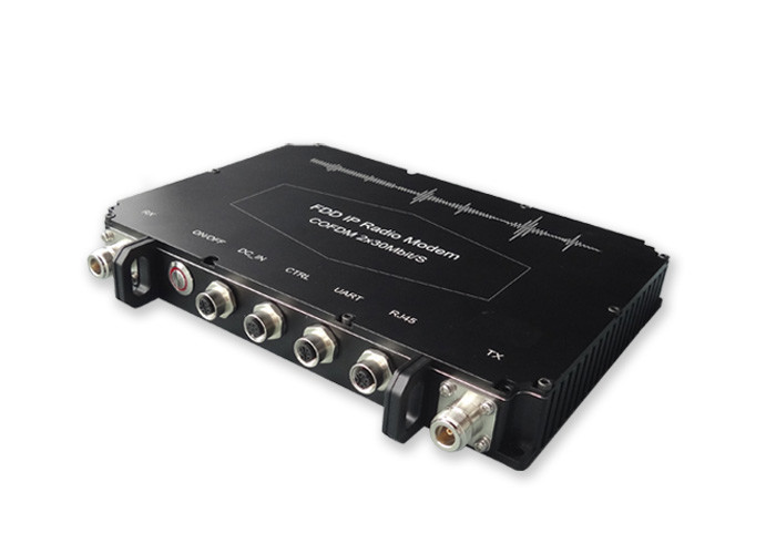 Quality COFDM Ethernet RS232 Radio Transceiver , H.265 COFDM Wireless HD Transceiver wholesale