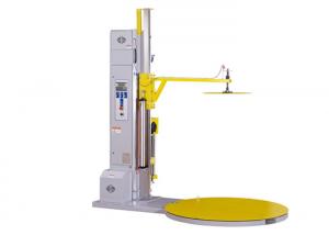 Quality Screen Control Auto Pallet Wrapper , Robot Pallet Wrapper 0.18kw Turntable Motor wholesale