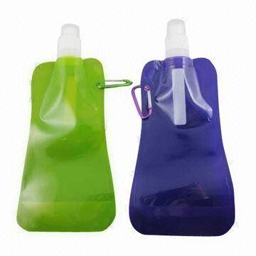 Quality Collapsible and Foldable Water Drinking Bottle, Made of BPA-free Material wholesale