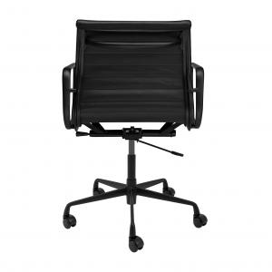 Quality Modern Luxury Executive Office Chair Black Powder Coated Aluminum Base For Conference Room wholesale